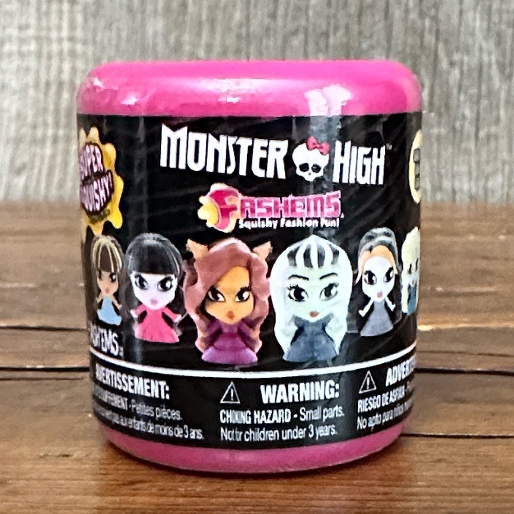 Monster High Fash’ems Blind Pack Series 1 Sealed Squishy Toy Surprise